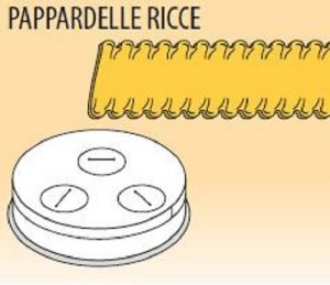 MPFTPAR8 Trafila PAPPARDELLE RICCE for machine for fresh pasta