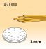 MPFTTA Brass bronze alloy nozzles TAGLIOLINI for pasta machine