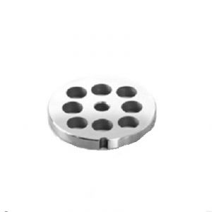 PU124  Stainless steel unger plate 4,5-6-8 mm holes for meat mincer Fimar series 12