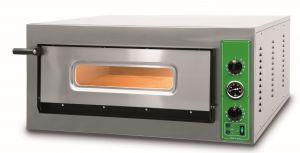 B9T - Pizza ovens INOX 6 PIZZA 36 cm three-phase B9
