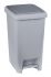 T909940 Grey polypropylene pedal bin 40 liters (Pack of 6 pieces)