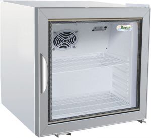G-SC50G Professional static glass refrigerator holder capacity 68 lt temp + 2 ° / + 8 ° C 