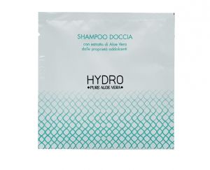 HY-0693  Shampoo Doccia Bustina 13 ml cosmetico con estratto di Aloe vera dalle proprietà addolcenti  500 pezzi