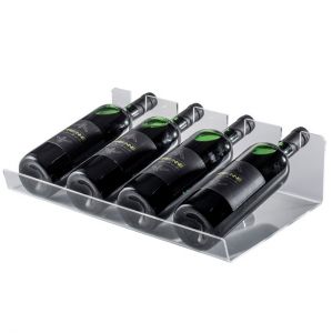 EV02001 SHOW 4 - Table wine display with 4 seats for bottles ø 8.2 cm