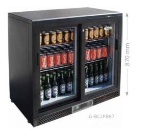 G-BC2PB87 202 Lt. refrigerated display for drinks with temp. + 2 / + 8 ° C Fimar