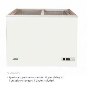 G-SD320PS Chest Freezer Freezer - Sliding Glass Doors - Capacity Lt 245 Fimar
