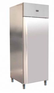 G-UGN650TN Professional single door ventilated refrigerator in AISI 304 steel