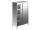 EU04305-11 armadio verticale ECO cm 110x70x200h porte scorrevoli - 3 ripiani regolabili