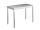 EUG2106-07 tavolo su gambe ECO cm 70x60x85h-piano liscio
