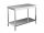 EUG2307-11 tavolo su gambe ECO cm 110x70x85h-piano liscio - ripiano inferiore