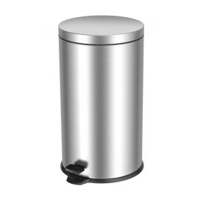 T101400 Stainless Steel Pedal bin 40 liters Soft close