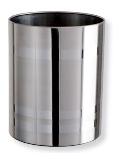 T103035 Polished stainless steel Paper Bin 11 liters