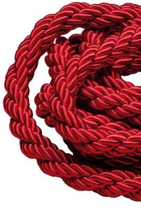 T106341 Custom-cut rope red bordeaux 1 meter