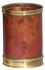 T700105 Cylindrical Paper bin Luxary Burned Bronze 13 liters