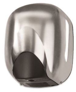 T704362 Automatic hand dryer Brushed aluminium hole heater-free