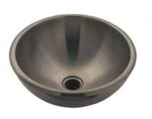 LX1210 Double wall stainless steel countertop basin 330x370x165 mm -LUCIDO-
