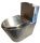 LX3040 Slow motion stainless steel toilet seat