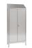 IN-S50.696.02 Aisi 304 Stainless Steel Monoblock Wardrobe, cm. 95X50X215H