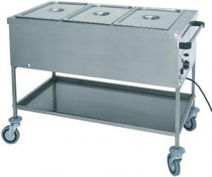 CTS1759 Thermal trolley with dry heating element 2X1/1 GN 84x65x85h
