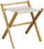 RE4016  Luggage rack beech wood rack cotton cloth with side-wall